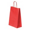 Punga hartie pentru cadou A4 Papiroti 16088, m.rasucite, 90g/m², 22x31x10cm, rosu