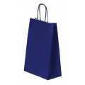 Punga hartie pentru cadou A4 Papiroti 93933, m.rasucite, 90g/m², 22x31x10cm, bleumarin