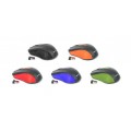 Mouse wireless Omega Ergonomic OM0419B, 1000 dpi, conector USB 2.4GHz, negru