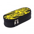 Penar neechipat St.Majewski St.Right Caution, 1 fermoar, 1 extensie, negru cu galben, PC-01 / 38503