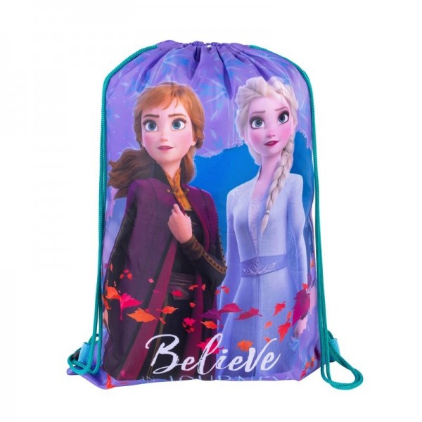 Rucsac cu snur pentru copii St.Majewski Frozen 24742, mov