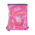 Rucsac cu snur pentru copii St.Majewski Peppa Pig 31740, roz