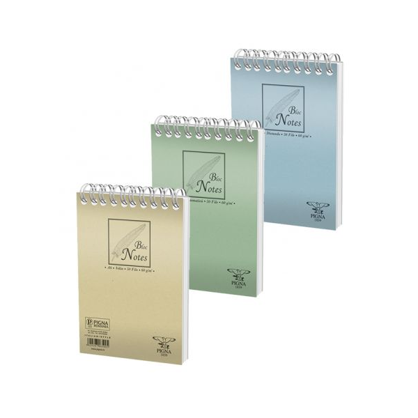 Blocnotes A4 Pigna Basic, 50 file, matematica, cu spira