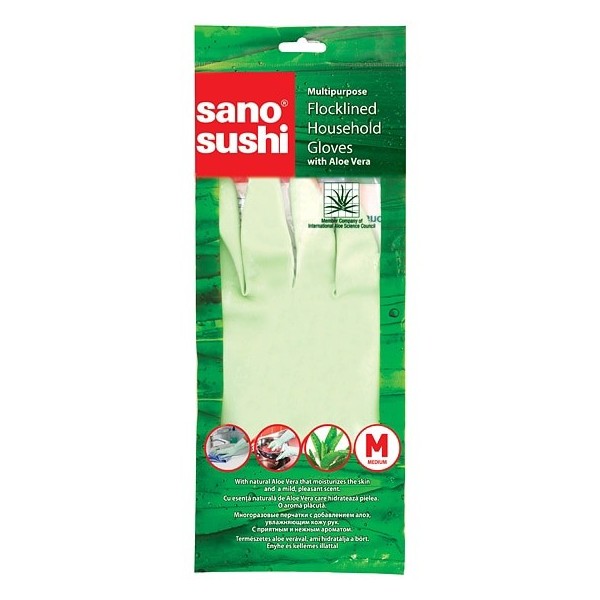 Manusi menaj Sano Sushi, Aloe Vera, marimea M/L