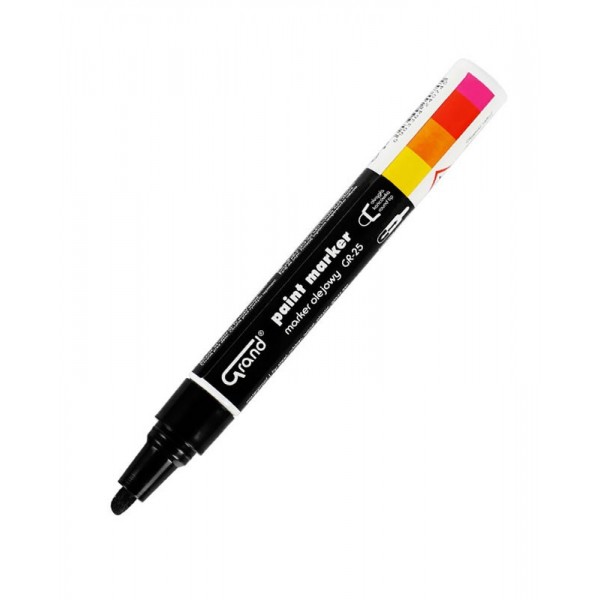 Marker cu vopsea Grand GR-25, varf rotund, 1.8mm