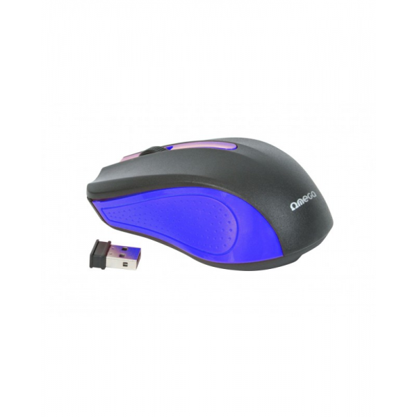 Mouse wireless Omega Ergonomic OM0419, 1600 dpi, conector USB 2.4GHz