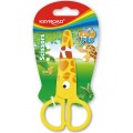 Foarfeca Keyroad Kids Pro KR971402, 13.0cm, plastic, prescolari, girafa, blister