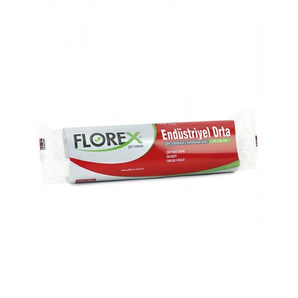 Saci menajeri Florex, 35l, 55x60cm, 160g, 527, rola 20 buc