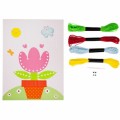 Accesorii creatie - floare, kit creativ sfoara, Craft with Fun, 445961