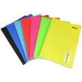 Caiet scolar A5 Mynote Text Neon, 60 file, matematica, colturi rotunjite, coperta plastic, diverse culori, MTXNE-A560-K