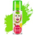 Spray colorant pentru par PartyTime Halloween, verde neon, temporar