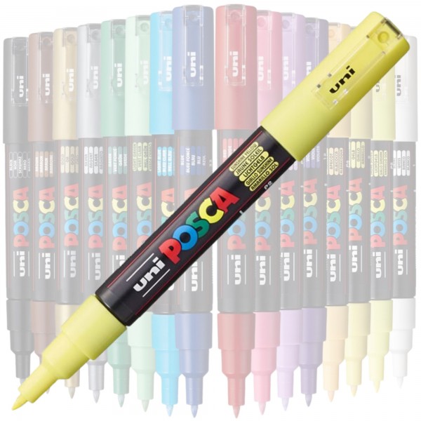 Marker UNI Posca PC-1M, varf rotund, 0.7mm