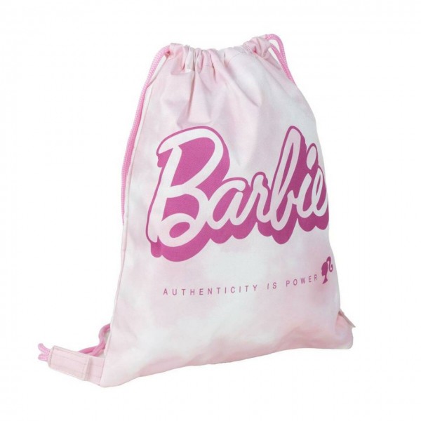 Rucsac cu snur pentru copii Cerda Barbie 39181, roz, 30x39cm