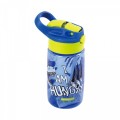 Recipient scolar Keyroad 450ml, pentru lichide, albastru, KR973134