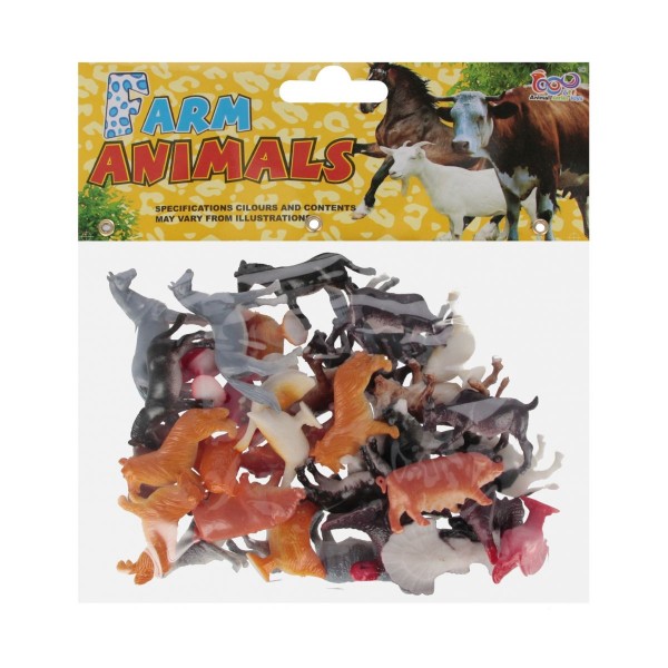 Set x36buc figurine - animale domestice MegaCreative, 545730, 20x22x5cm