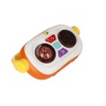 Primul meu radio cu activitati, BamBam, 515076, 2 baterii AA incluse, 18x13x5cm, PVC, +12 luni