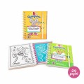 Set creatie notes razuibil+creion 24 pagini, Scratchbook Trendhaus, 8,5x10.5 cm, CH28645