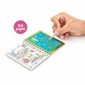 Set creatie notes razuibil+creion 24 pagini, Scratchbook Trendhaus, 8,5x10.5 cm, CH28645