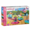 Set de constructie Alleblox Girls World - in parc - AB6026 / 547906, 130 piese, 6+