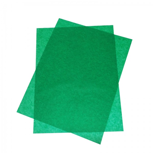 Hartie matase Colorarte, 66x50cm, verde, set 100 coli