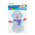 Accesorii creatie - stickere autoadezive - Mos Craciun din paiete, blister, Craft with Fun 545782