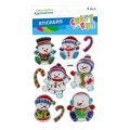 Accesorii creatie - stickere autoadezive - om de zapada, set 9 buc, Craft with Fun 545822