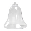 Accesorii creatie - clopotel plastic, transparent, 16cm, Colorarte