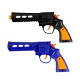 Jucarie pistol cu sunet si lumina MegaCreative, 501728, 22x11x3cm, PVC, albsastru/negru, +3ani