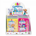 Set creatie carticica magica+creion 10 pagini, Scratchbook Trendhaus, 3 modele, CH31348