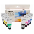 Culori acrilice Magi-Wap Art Rangers, 8 culori x 22ml, culori metalice, FEA0822T-M