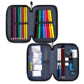 Penar echipat St.Majewski St.Right Neon Football, 2 fermoare, negru cu bleu, 27 piese
