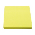 Notes adeziv Office Cover A03, 100 coli, 75x75mm, galben pastel, blister