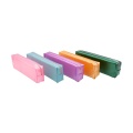 Penar neechipat CNX, 1 fermoar, vinilin, colori uni metalizate, 205P
