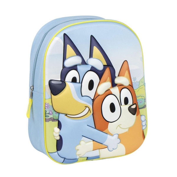 Ghiozdan gradinita Cerda 3D Bluey, 25x31x10cm, 331042