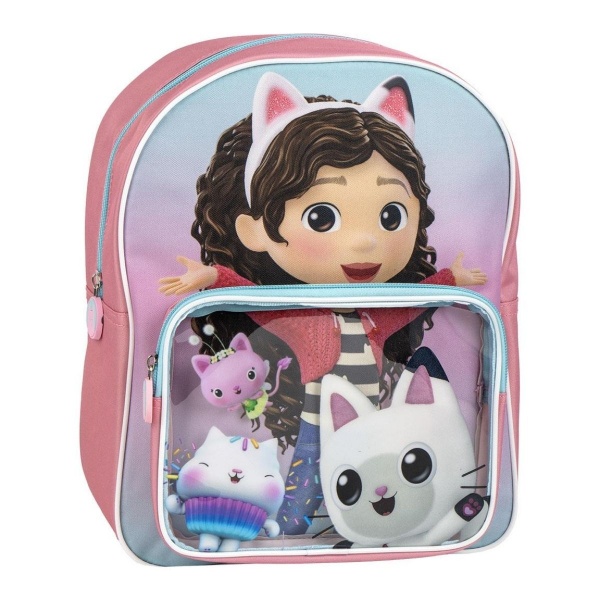 Ghiozdan gradinita Cerda Gabbys Dollhouse, 25x30x12cm, 509700