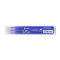 Rezerva roller Pilot Frixion BLS-FR7-L-S3-E, plastic, 0.7mm Fine, albastru, set 3 buc