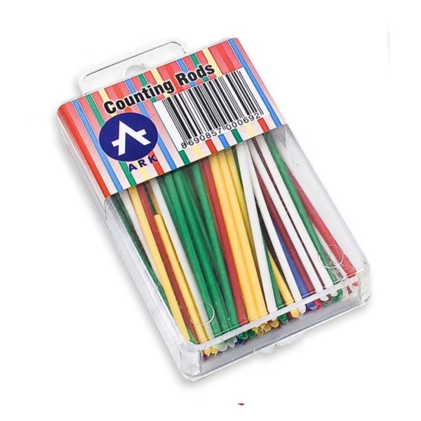 Betisoare pentru numarat ARK 069 diverse culori, PVC