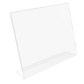 Display prezentare Deflecto SSLA411, A4, landscape, forma L, plastic