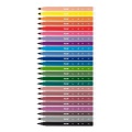 Carioci colorate Milan 80159, 24 culori, varf 2mm, blister carton