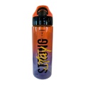 Recipient scolar Noki T-0100, 550ml, pentru lichide, diverse culori fluorescente, push cu siguranta si capac protectie