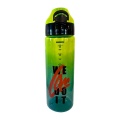 Recipient scolar Noki T-0100, 550ml, pentru lichide, diverse culori fluorescente, push cu siguranta si capac protectie